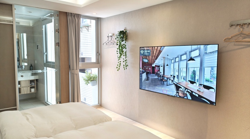 城市伴侶雙床房(或併一超大床)